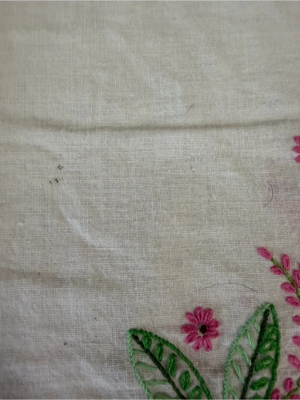 Vintage Floral Embroidered and Printed tablecloth sets-well love